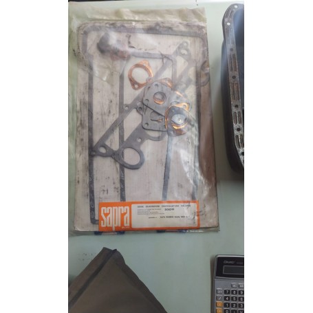 SERIE GUARNIZIONI SMERIGLIO GIULIA 1600 U.T. SENZA GUARNIZIONE TESTA CASSA 255/A