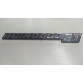 FREGIO SIGLA COFANO POSTERIORE WOLKSWAGEN SCIROCCO GT CASSA 24/A