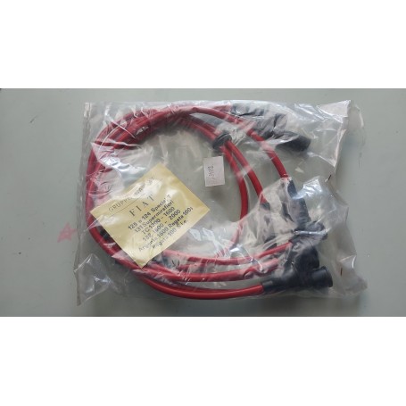 SERIE CAVI CANDELA FIAT 124 - 125 SPECIAL 131 SUPERMIRAFIORI 1300 - 1600 - SCAFF.DIETRO PIAN.9