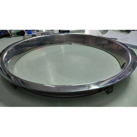 ANELLO COPRICERCHIO IN ACCIAIO CROMATO DIAMETRO INTERNO 32.5EST.37.5 SCAFF.DIETRO PIAN.9 CASSA 2