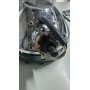 FARO FENDINEBBIA ROTONDO - BIANCO IN ACCIAIO CROMATO GRIGLIA PROTEZIONE REMOVIBILE SCAFF.FARI PIAN.34