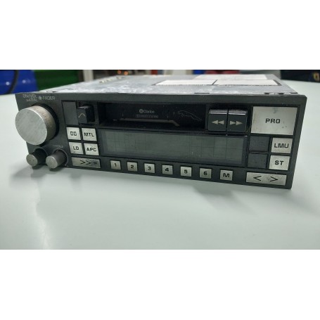 AUTORADIO USATO CLARION DAC 4066 PER AUTO D'EPOCA ORIGINALE PER JAGUAR CASSA 31/A