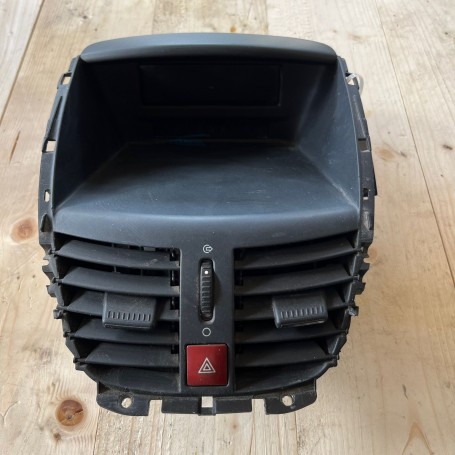 DIFFUSORE CENTRALE BOCCHETTA ARIA PEUGEOT 207 DAL 2006 AL 2009