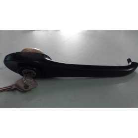 MANIGLIA PORTA ESTERNA SINISTRA FIAT 238 - 241 - NERA CODICE MIRAGLIO 80/105 CASSA 154/A