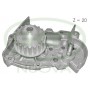 PA10537 - POMPA ACQUA RENAULT CLIO 1.2 - 1.4 DAL 1990 AL 1998