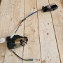 SERRATURA CON MANIGLIA CROMO PORTIERA POSTERIORE DESTRA CITROEN C4 DAL 2004 AL 2011