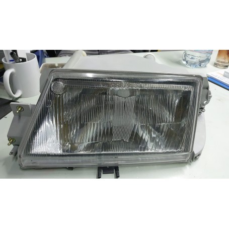 FARO ANTERIORE SINISTRO ALFA 33 SECONDA SERIE DAL 1990 AL 1994 ORIGINALE CARELLO SCATOLATO MAGNETI MARELLI SCAFF.FARI PIAN.22