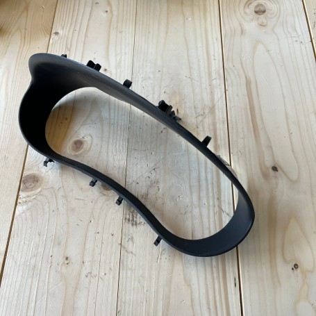 RIVESTIMENTO MASCHERINA QUADRO STRUMENTI CONTACHILOMETRI RENAULT CLIO DAL 2005 AL 2012