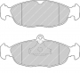 PASTIGLIE FRENO ANTERIORI OPEL DISP PLANET 206160 POSIZ ORIGINALE