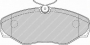 PASTIGLIE FRENO ANTERIORI OPEL VIVANO.NISSAN PRIMASTAR DISP FERODO FVR1515 POSIZ.ORIGINALE