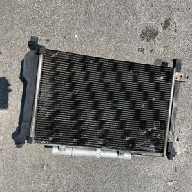 KIT RADIATORE CONDENSATORE VENTOLA MERCEDES CLASSE A B W169 W245 DAL 2004 AL 2011
