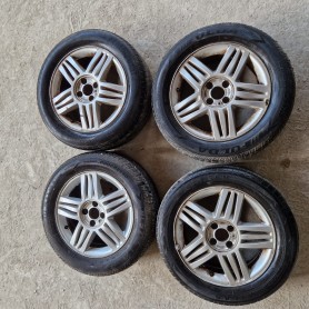 SET 4 CERCHI IN LEGA CON GOMME RENAULT SCENIC II MEGANE II DAL 2003 AL 2009
