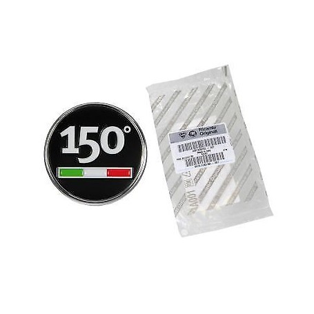 SIGLA STEMMA LOGO 150° ANNIVERSARIO OE 51905700 ORIGINALE FIAT G. PUNTO EVO 500 CASSA 145/A