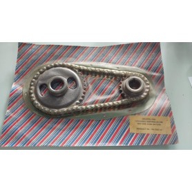 KIT CATENA DISTRIBUZIONE COMPLETA DI GUARNIZIONE ED INGRANAGGI RENAULT 4 / R6 / 850CC CASSA 145/A