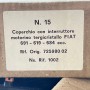 Coperchio con interruttore motorino tergicristallo FIAT 691/619/684/ecc IVECO Daily