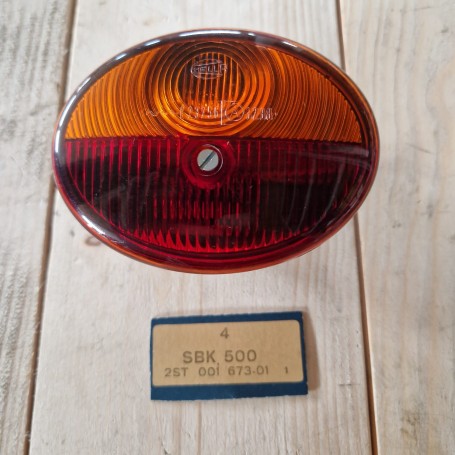 LUCE POSTERIORE DX E SX HELLA CON LUCE TARGA