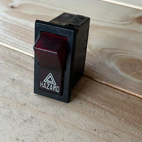 INTERRUTTORE 4 FRECCE EMERGENZA AUTO D'EPOCA