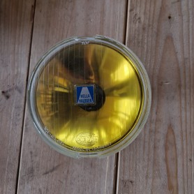 Fendinebbia Auto D'epoca Hella Tondi Gialli Vetro