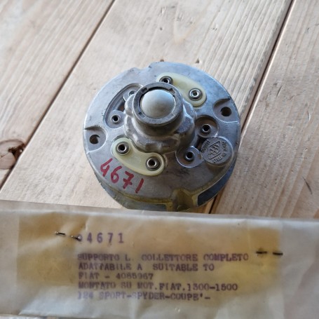 SUPPORTO LATO COLLETTORE MOTORINO PORTA SPAZZOLE FIAT 124 E 125 SPECIAL