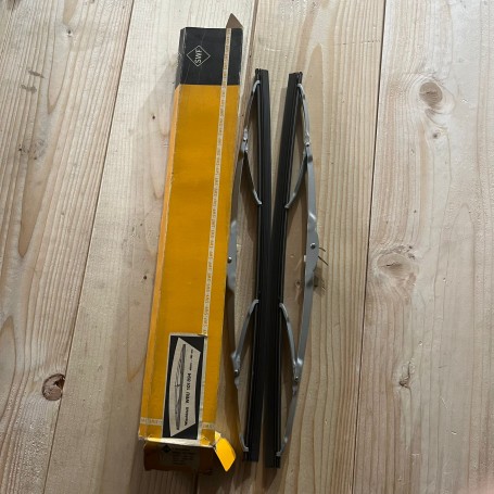 Coppia spazzole tergicristallo satinate mm.380 SWF per Simca