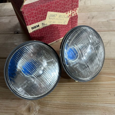 COPPIA FARI FENDINEBBIA SIEM FIAT 128 SPORT 131 E VARI FIAT