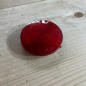 Plastica ROSSA per fanale posteriore in alluminio per trattore epoca OM / FIAT