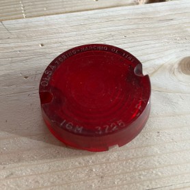 Plastica ROSSA per fanale posteriore in alluminio per trattore/trasporti epoca olsa