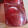 Plastica ROSSA per fanale posteriore in alluminio per TRASPORTI EPOCA VEDI FOTO