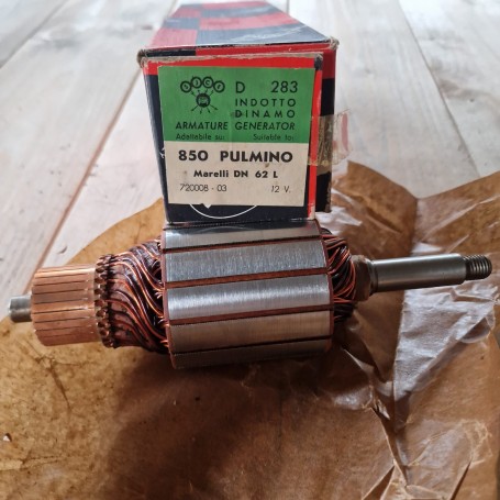 INDOTTO DINAMO FIAT 850 PULMINO MARCA SJCE D283 NUOVO