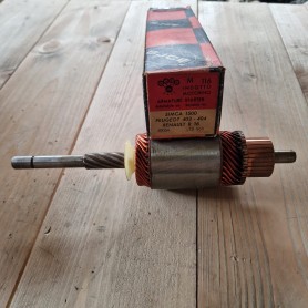 INDOTTO DINAMO PEUGEOT 403/404 RENAULT R 16 MARCA SJCE M116 NUOVO