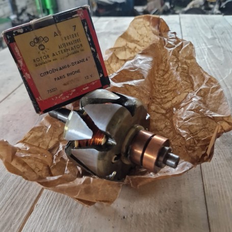 ROTORE ALTERNATORE CITROEN AMI6 DYANE 4 NUOVO