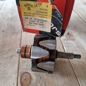 ROTORE ALTERNATORE FIAT 125 / 124 SPORT-SPYDER FURGONI 241 238 DINO COUPè NUOVO