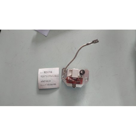 PORTASPAZZOLE PER ALTERNATORE BOSCH 1124336053 CASSA 196/A