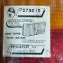 FANALE POSTERIORE SINISTRO PEUGEOT 104 DAL 1976