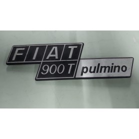 SIGLA FREGIO POSTERIORE FIAT 900 T METALLO CASSA 253/A