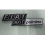 SIGLA FREGIO POSTERIORE FIAT 900 T PULMINO IN ALLUMINIO CASSA 253/A