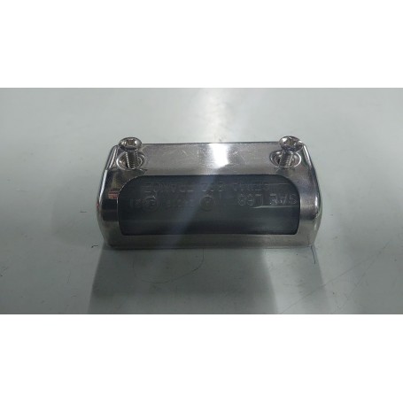 FANALE LUCE TARGA CITROEN AMI 8 IN ACCIAIO CROMATO SEIMA 862 CASSA 184/A