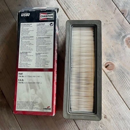 FILTRO ARIA FIAT 126 BIS 1987 IN POI