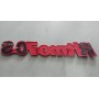 LOGO FREGIO SIGLA MODELLO FIAT RITMO 70 S ROSSO CASSA 134/A