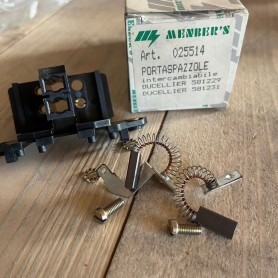 Portaspazzole Alternatore MENBER'S comp. Ducellier 581229 581231 LUCAS ULB221