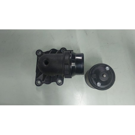 FLANGIA TERMOSTATO + VALVOLA TERMOSTATICA BMW S.3 - X5 - S.5 - ORIGINALE CASSA 154/A