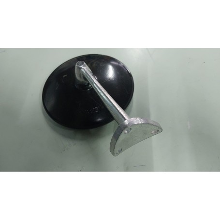 SPECCHIO ROTONDO CROMATO FIAT 500 GIARDINIERA APPLICAZIONE A VITE CASSA 1
