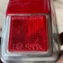 (A) Lente FANALE Posteriore Fiat 500 Fl 1965-1975 Sinistro