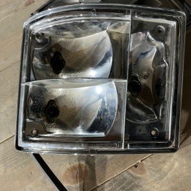 (A)PORTALAMPADA Faro fanale post Sx AUTOBIANCHI A112 Cromato