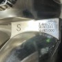 (A)PORTALAMPADA Faro fanale post Sx AUTOBIANCHI A112 Cromato