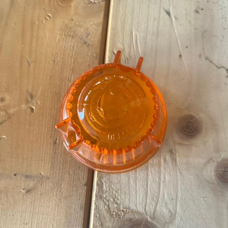 (A) Plastica ARANCIO Fanalino Anteriore Renault R4 NUOVO