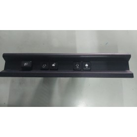PULSANTIERA INTERRUTTORI FIAT TIPO ALZACRISTALLI COMPLETO DI INTERRUT.FENDINEBBIA ED ALZACRISTALLI CASSA 29/A