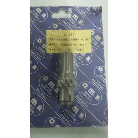 INGRANAGGIO POMPA OLIO RENAULT R4 R5 R6 9-11-12-15-17 13371- 555485700 - 0555485700 CASSA 29/A