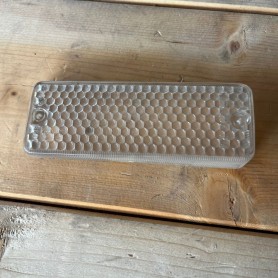 (A) PLASTICA trasparente fanalino anteriore altissimo bianco fiat 124 850 sport coupe'