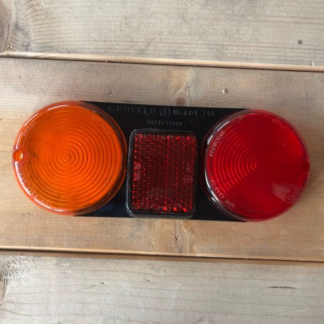 PLASTICA fanale gemma POSTERIORE SINISTRO carello autocarro epoca FIAT OM